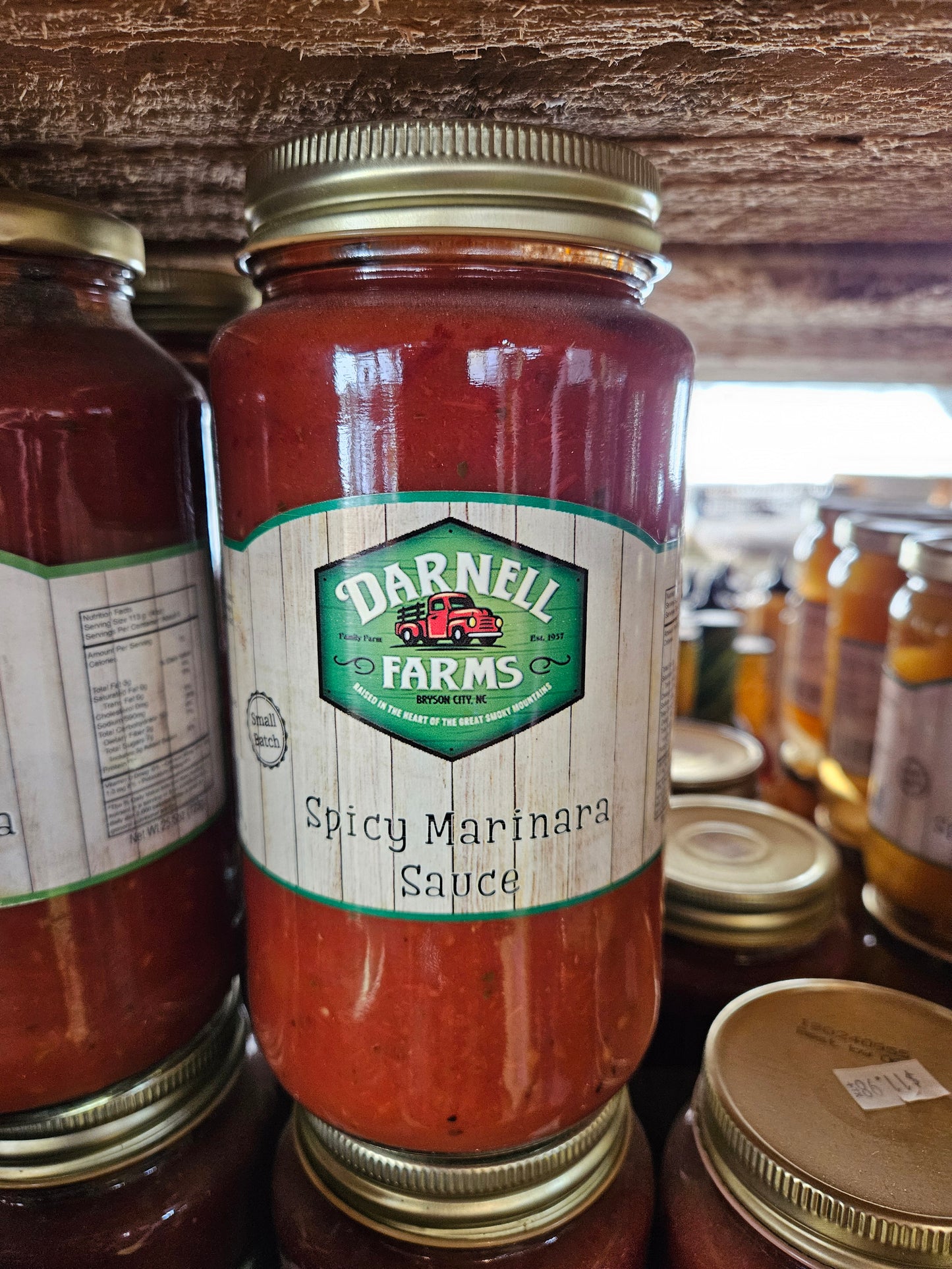Darnell Farms Marinara Pasta Sauce (Classic & Spicy!)