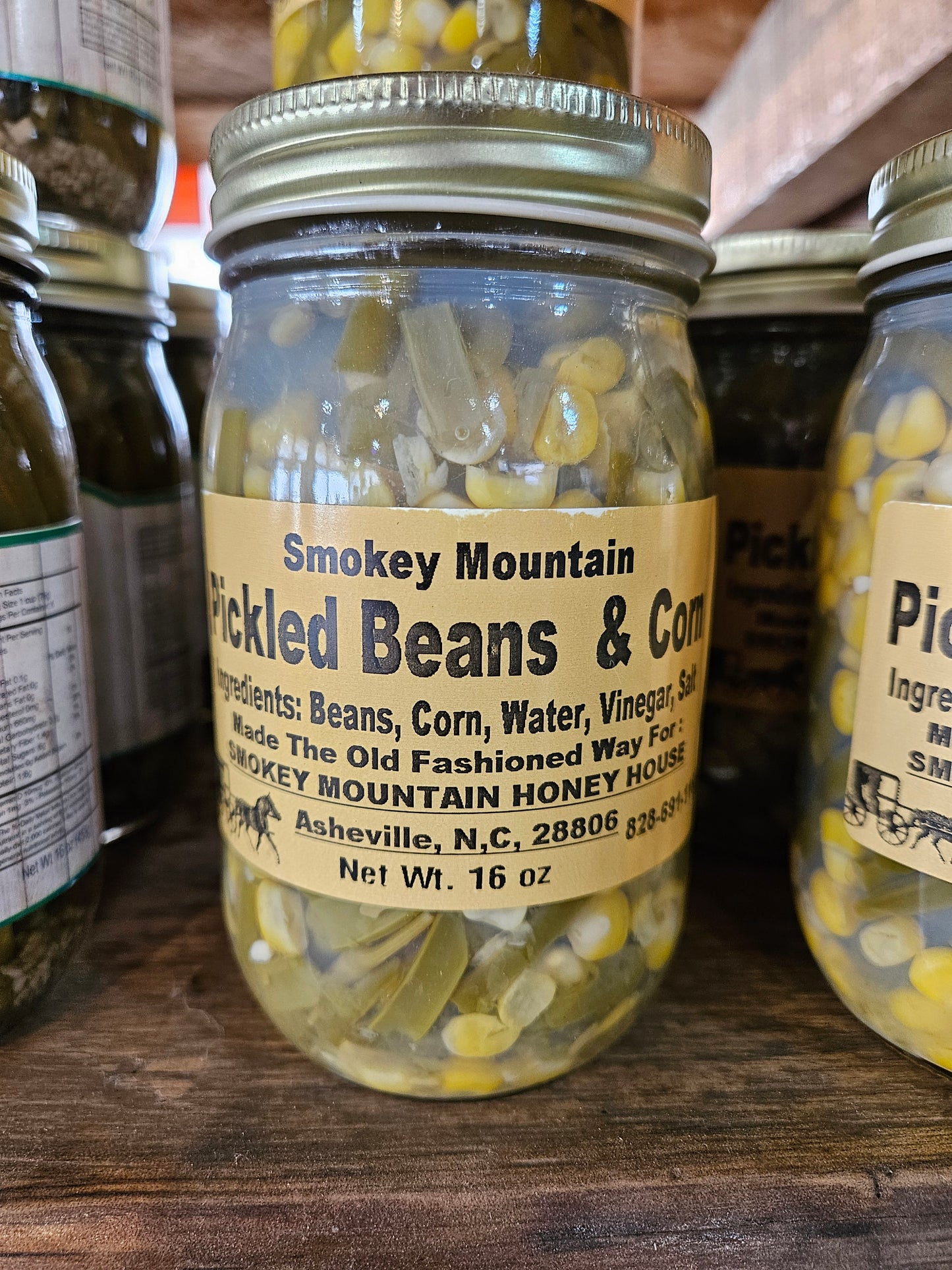 Smokey Mountain Pickled Beans and Corn