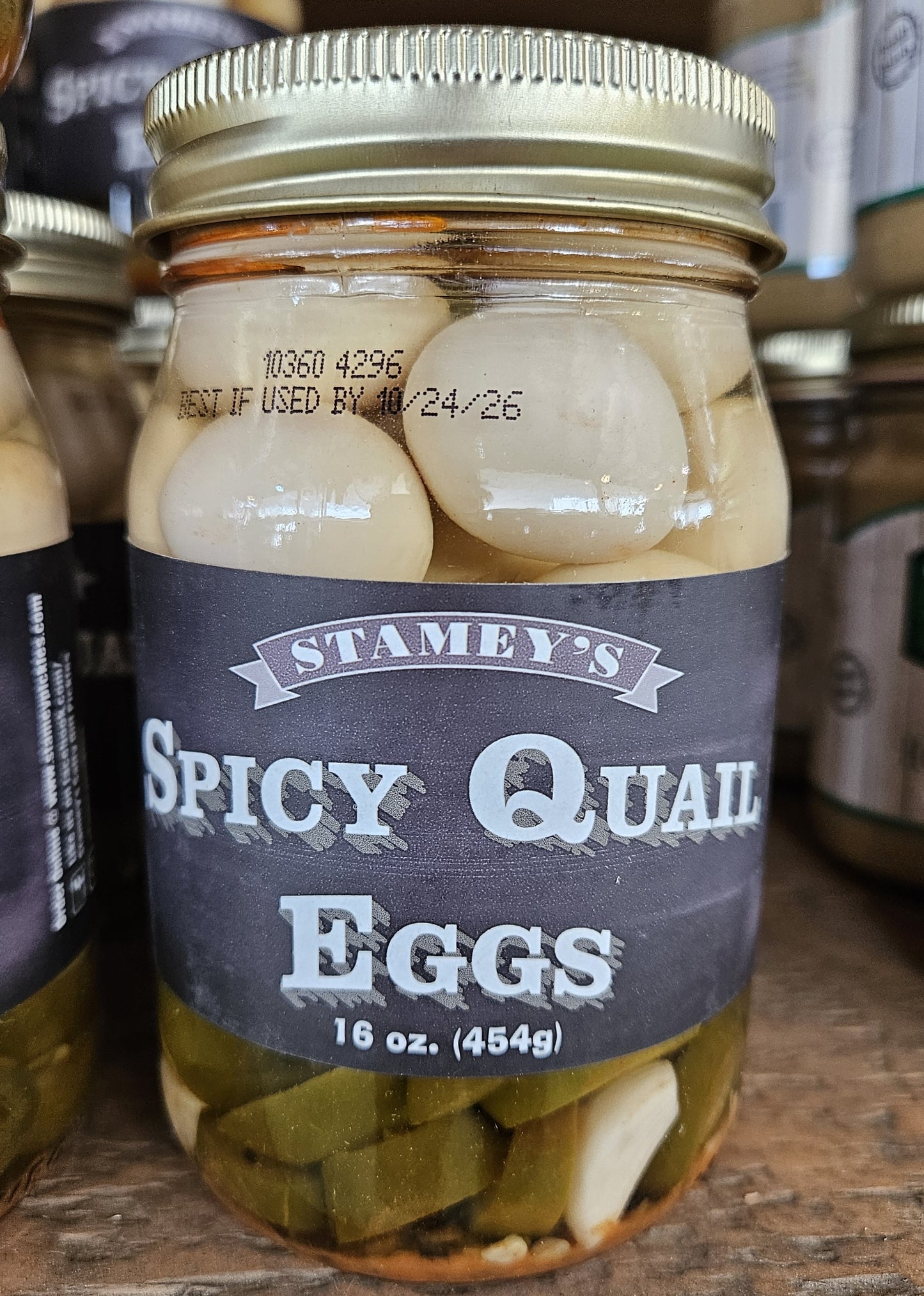 Stamey's Spicy Quail Eggs
