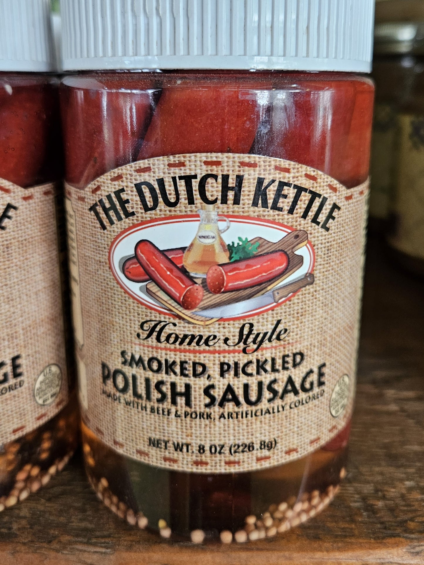Dutch Kettle Smoked Pickled Polish Sausage