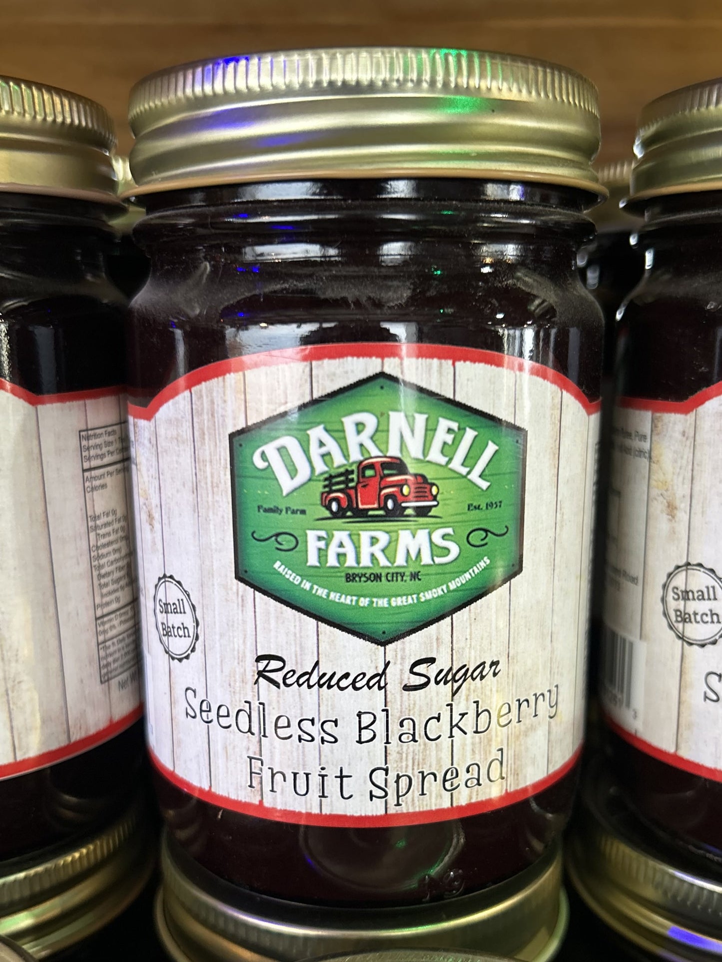 Darnell Farms Reduced Sugar Fruit Spreads (7 Flavors!)