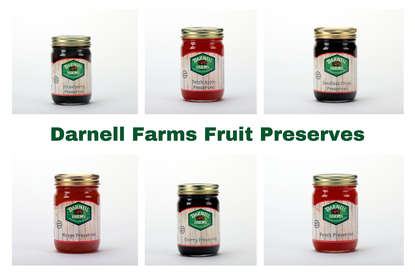 Darnell Farms Fruit Preserves (8 Flavors!)