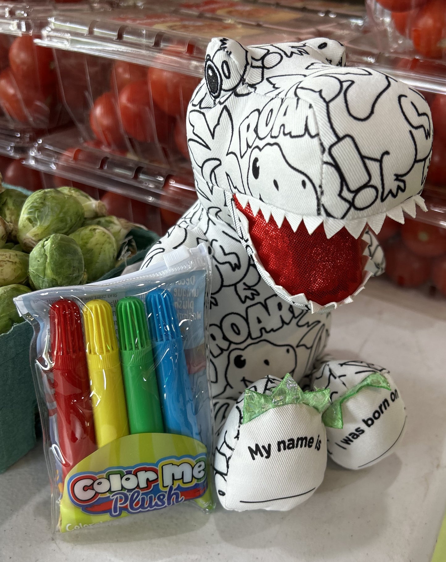 Darnell Farms Color-Me Plushies