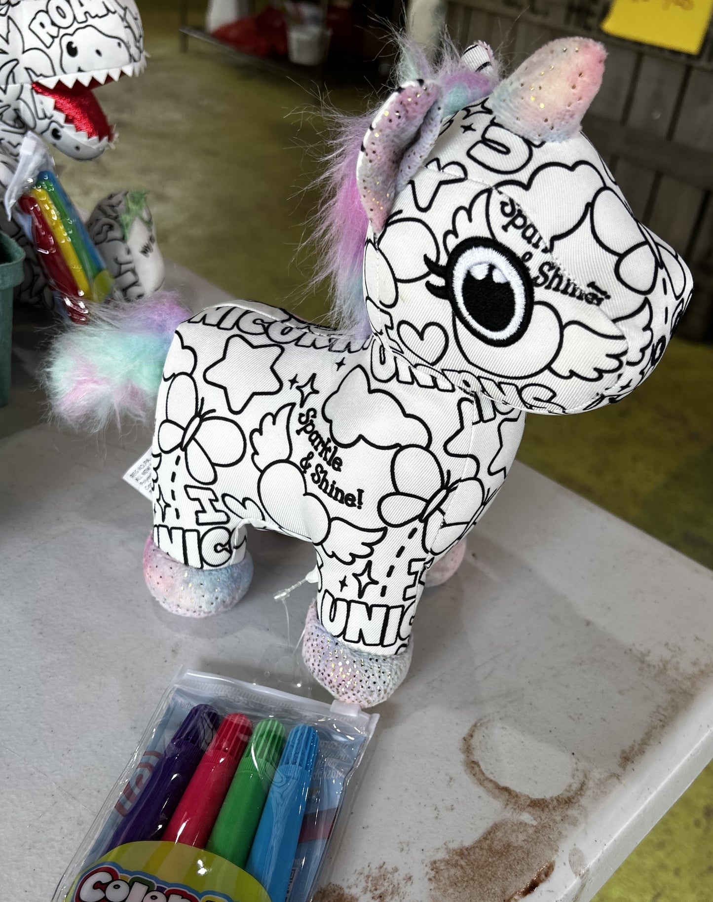 Darnell Farms Color-Me Plushies