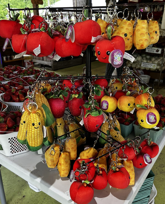 Darnell Farms Plushie Keychains