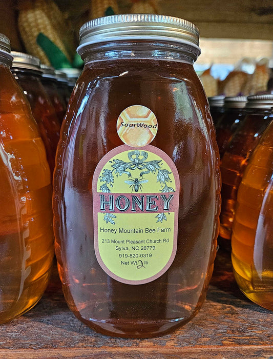 Honey Mountain Bee Farm Sourwood Honey
