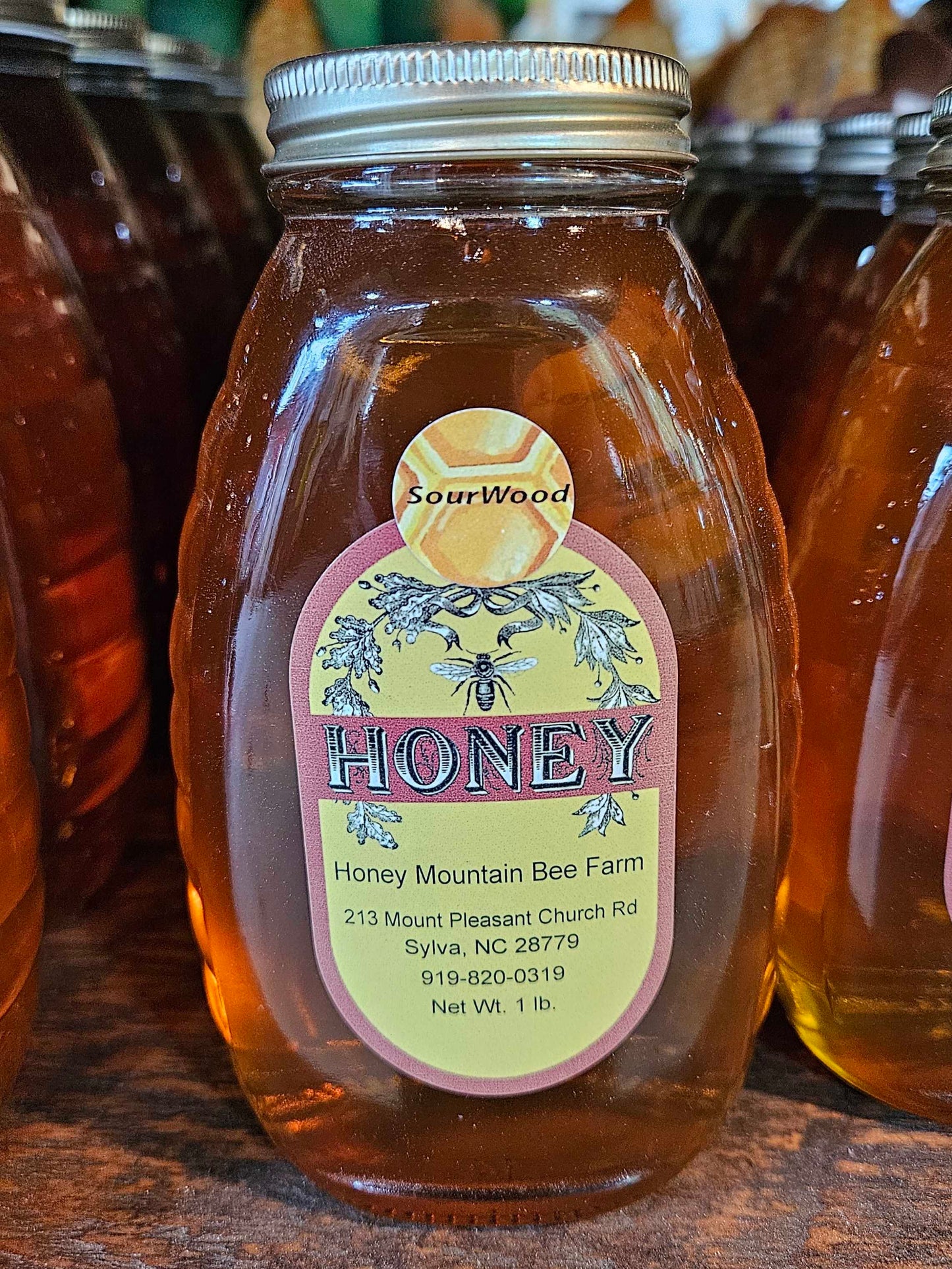 Honey Mountain Bee Farm Sourwood Honey