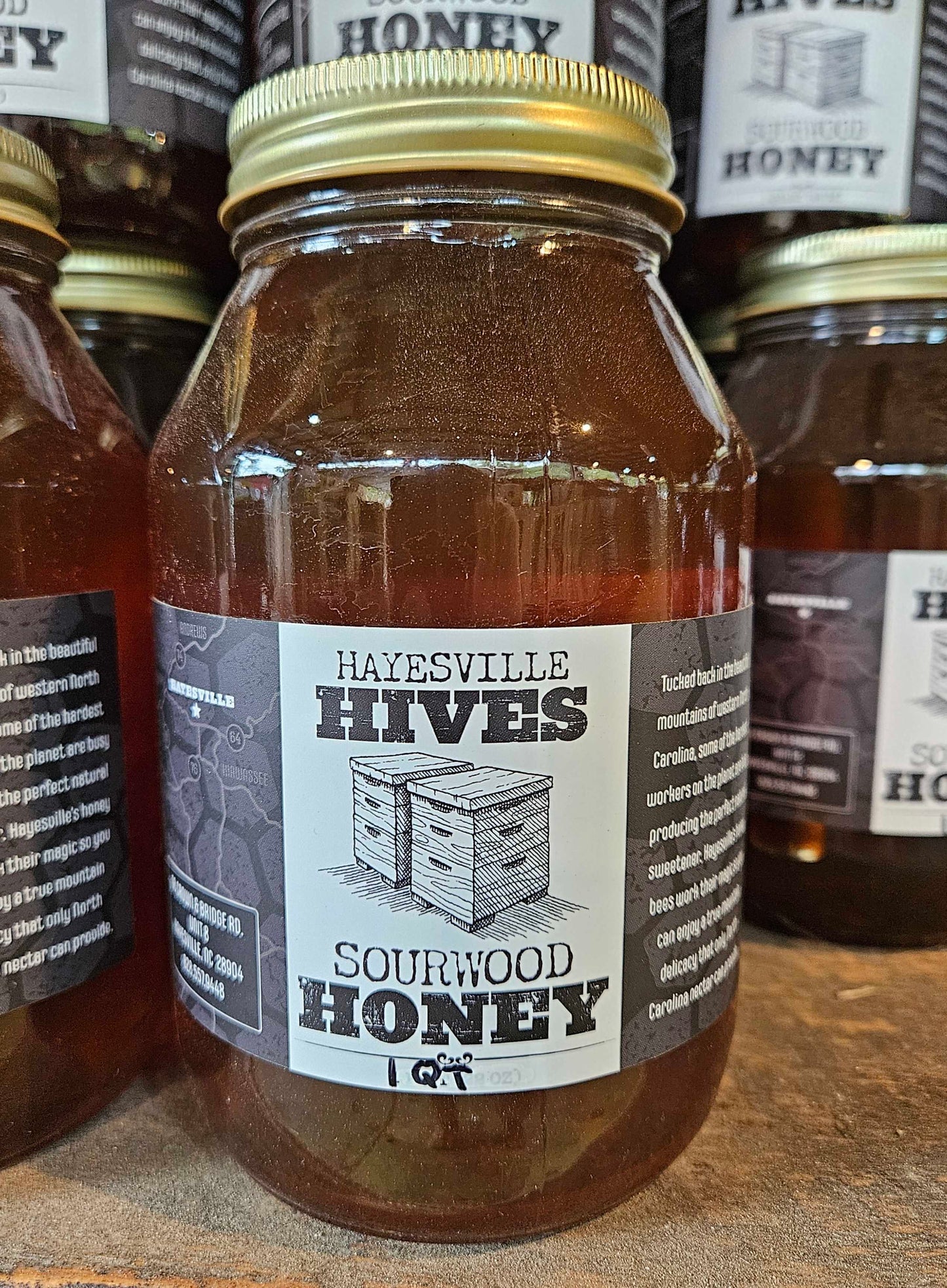Hayesville Hives Sourwood & Wildflower Honey