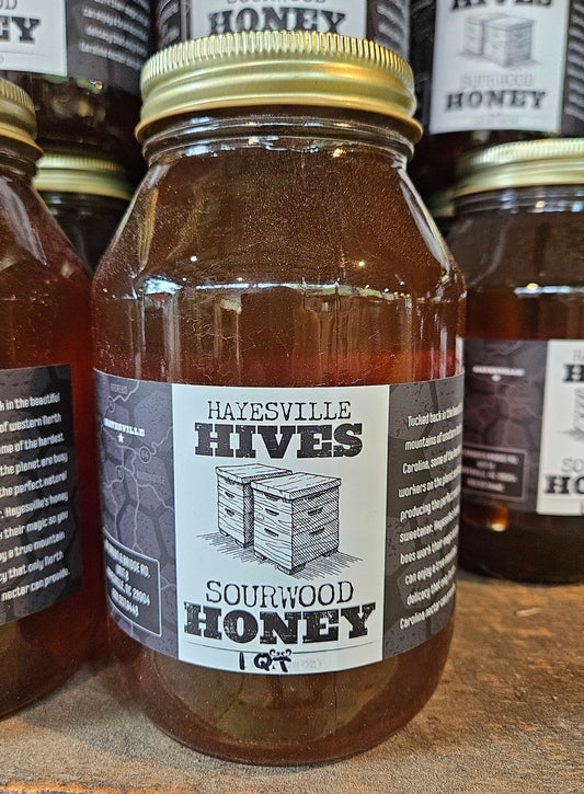 Hayesville Hives Sourwood & Wildflower Honey