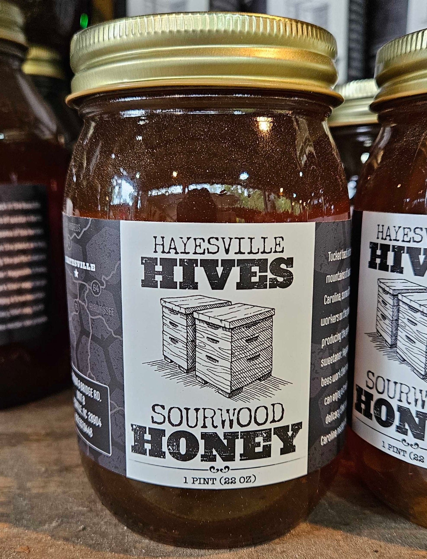 Hayesville Hives Sourwood & Wildflower Honey