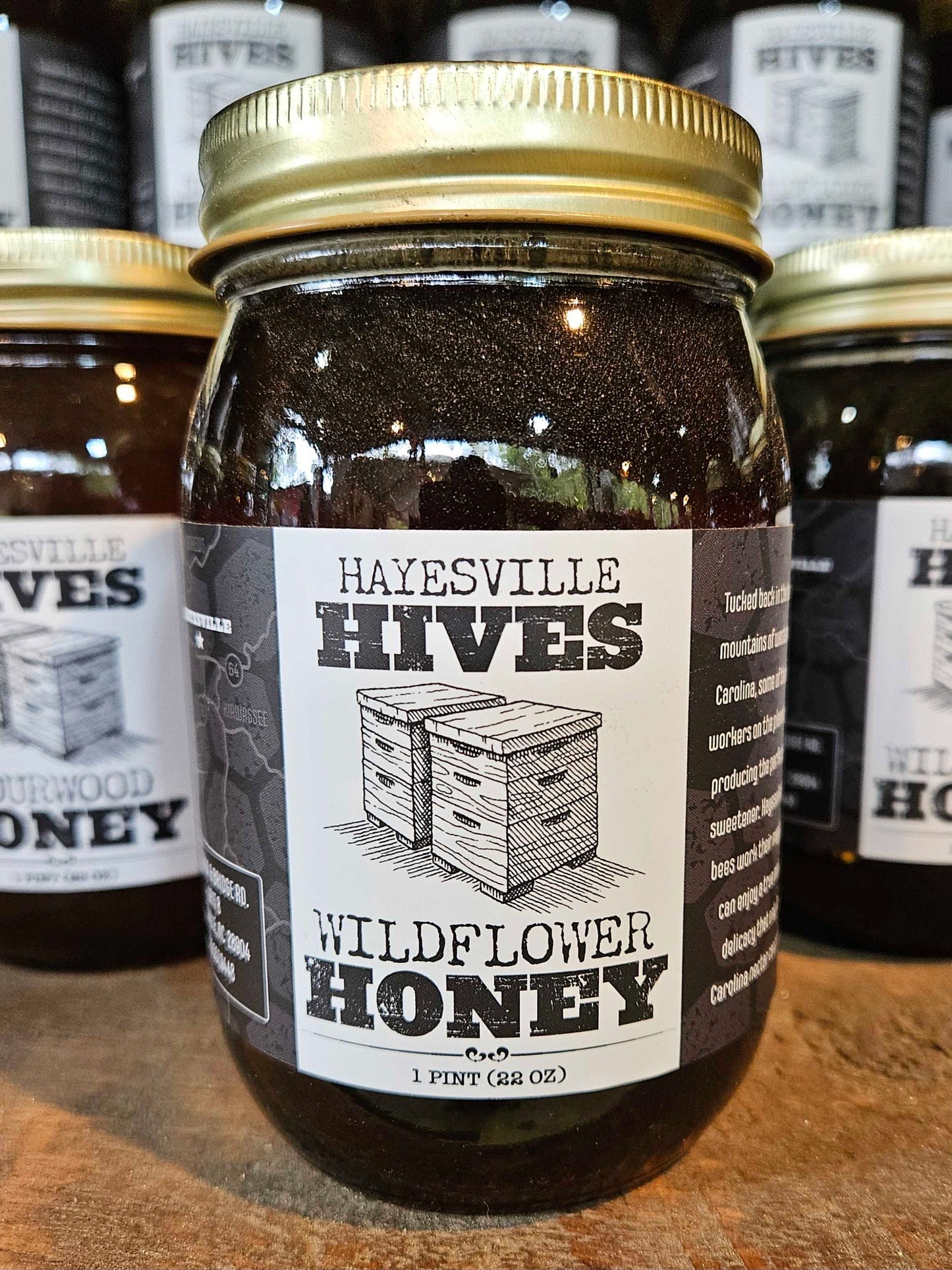 Hayesville Hives Sourwood & Wildflower Honey