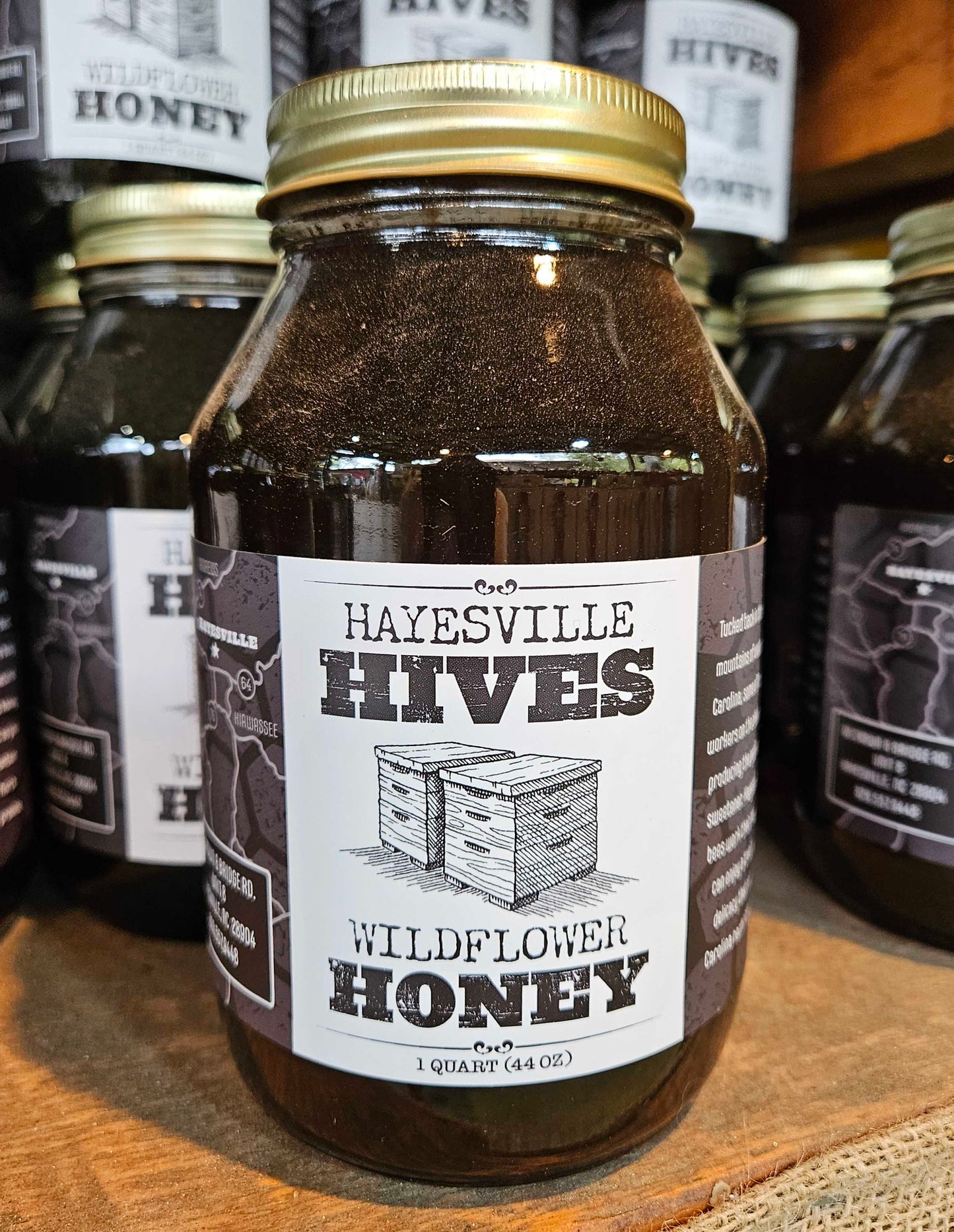 Hayesville Hives Sourwood & Wildflower Honey