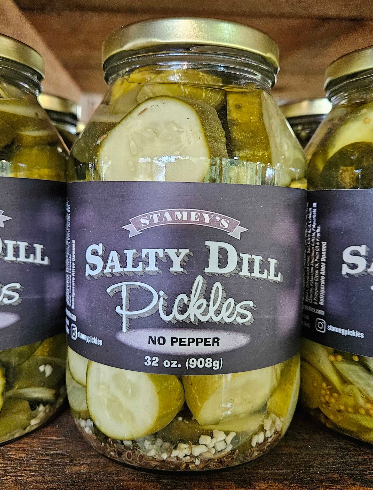 Stamey's Salty Dill Pickles