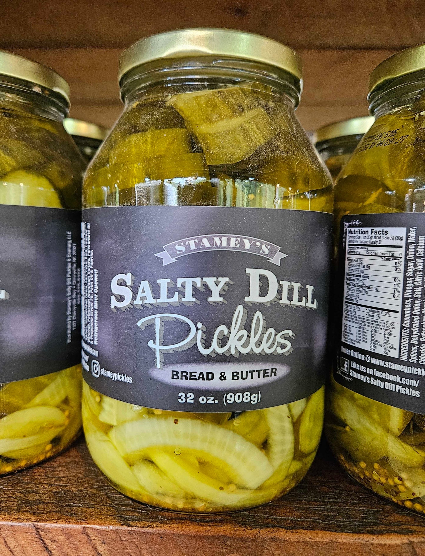 Stamey's Salty Dill Pickles