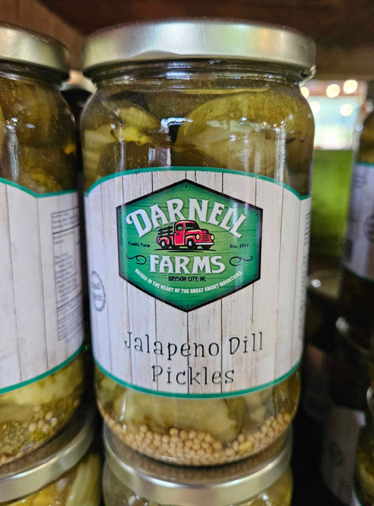 Darnell Farms Jalapeno Dill Pickles