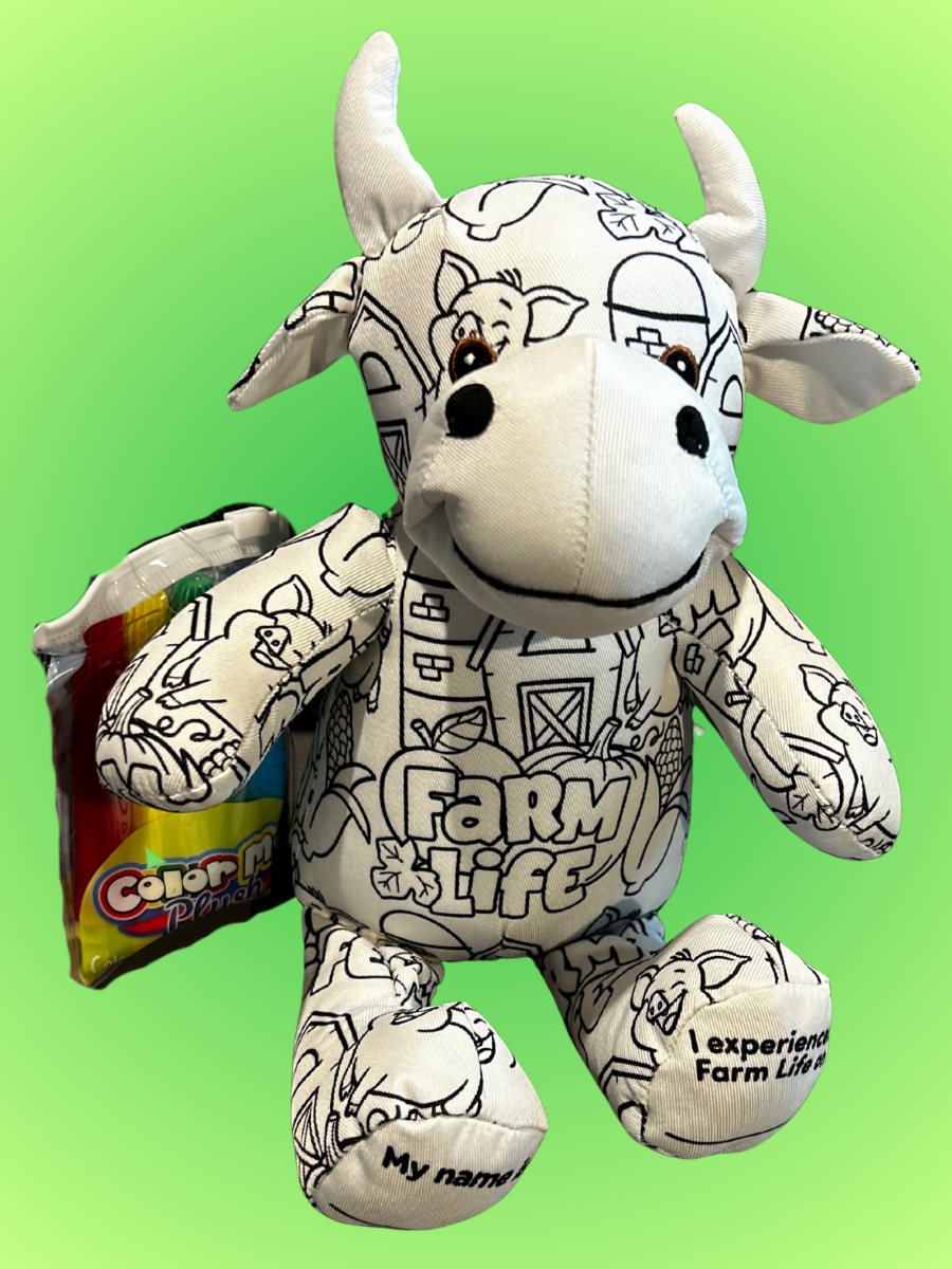 Darnell Farms Color-Me Plushies