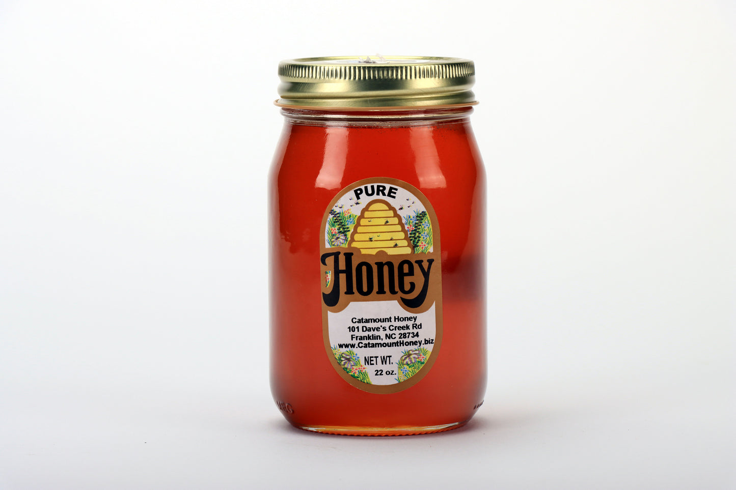 Catamount Honey - Raw Unfiltered Sourwood Honey