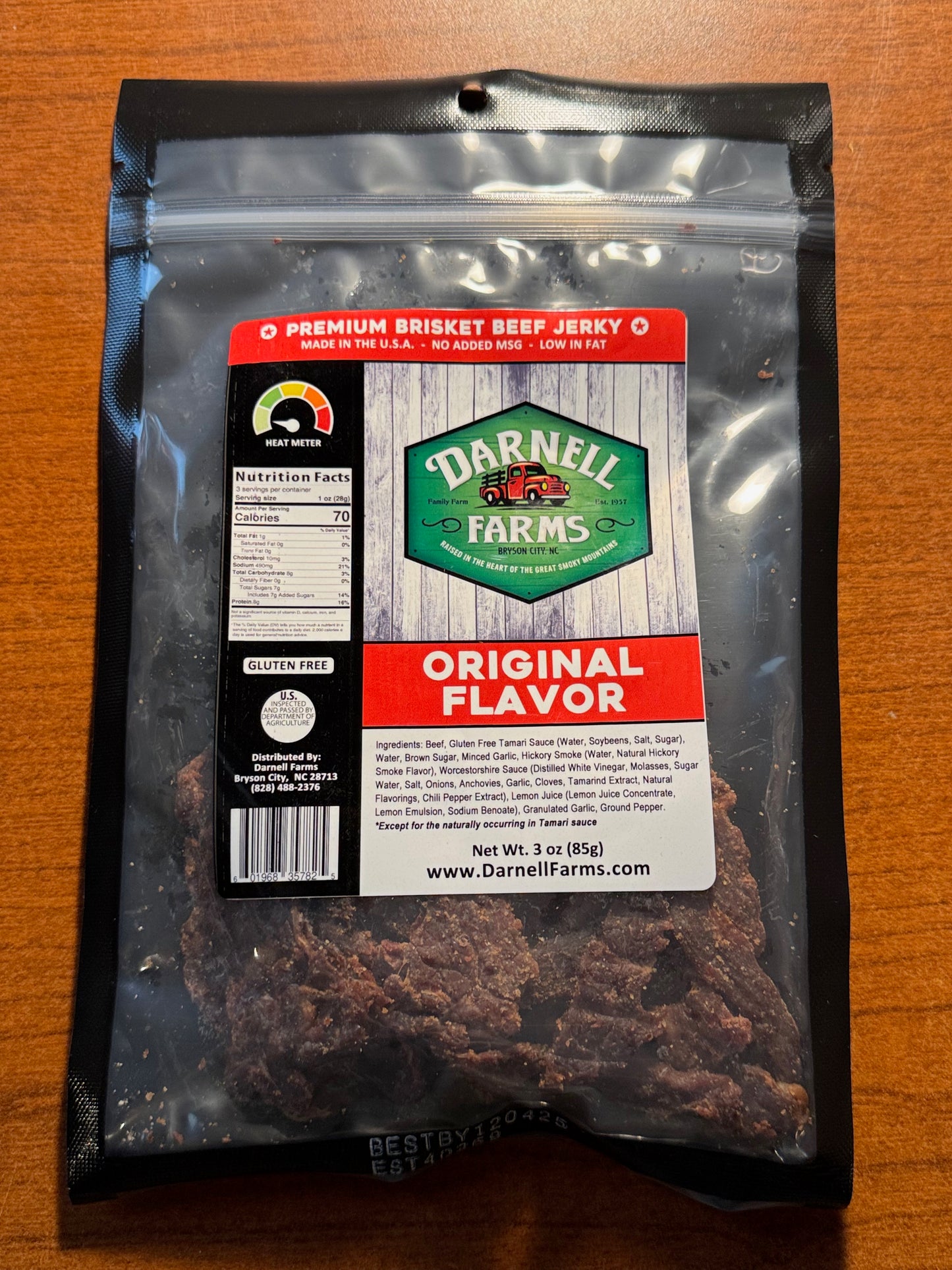 Original Flavor - Premium Brisket Beef Jerky