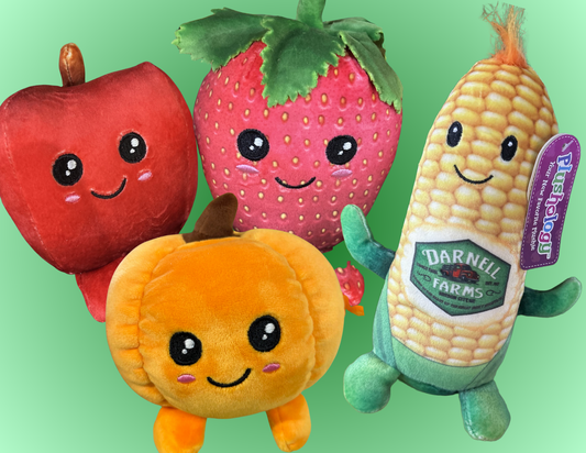 Darnell Farms Produce Plushies